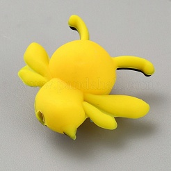 Food Grade Eco-Friendly Silicone Focal Beads&nbsp;SIL-SZC0002-10F
