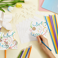 Paper & PVC Blank DIY Pinwheels Craft for Kids Art and Craft&nbsp;FIND-CP0003-26B