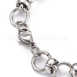 Tarnish Resistant 304 Stainless Steel Link Chain Bracelets&nbsp;BJEW-Z011-11P
