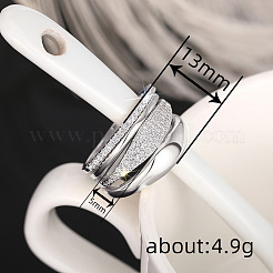 4Pcs Brass Micro Pave Clear Cubic Zirconia Finger Rings & Brass Finger Rings Set&nbsp;FS-WG9B944-01