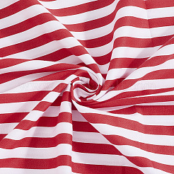 Cotton Fabric with Strip Pattern&nbsp;DIY-PH0037-96D