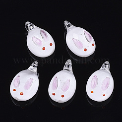 Handmade Lampwork Pendants&nbsp;LAMP-N021-002F