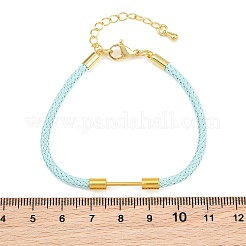 Braided Steel Wire Bracelet Making&nbsp;KK-CBA6056-03F-G