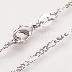 Brass Chain Necklaces&nbsp;MAK-F015-02P