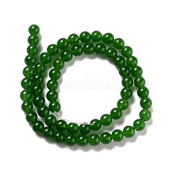 Natural & Dyed Malaysia Jade Bead Strands&nbsp;G-A146-8mm-A28
