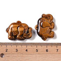 Natural Tiger Eye Carved Pendants&nbsp;G-I361-05A