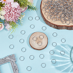 300Pcs 304 Stainless Steel Jump Rings&nbsp;STAS-ME0003-83