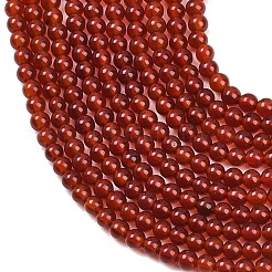 Natural Carnelian Bead Strands&nbsp;G-K146-03-2mm