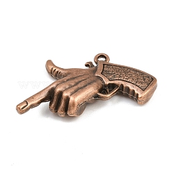 Tibetan Style Alloy Pendants&nbsp;AL-CBA2376-20R
