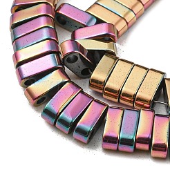 Electroplated Non-magnetic Synthetic Hematite Beads Strands&nbsp;G-C106-B02-01A