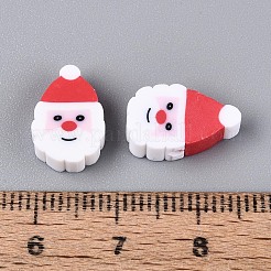 Christmas Theme Handmade Polymer Clay Beads&nbsp;CLAY-M005-11