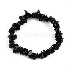 Unisex Chip Glass Beaded Stretch Bracelets&nbsp;BJEW-S143-59