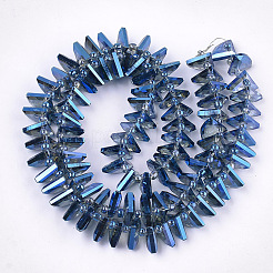 Electroplate Glass Beads Strands&nbsp;EGLA-S176-05B-B10