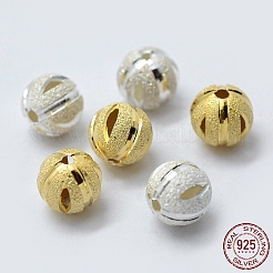 925 Sterling Silver Spacer Beads&nbsp;STER-K171-46-8mm