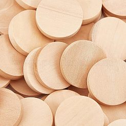Beech Wooden Round Pieces&nbsp;WOOD-OC0002-37