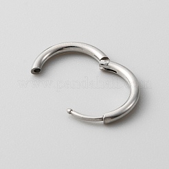 Stainless Steel Huggie Hoop Earrings with 316 Stainless Steeland Pins for Women&nbsp;EJEW-TAC0018-08C