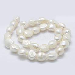 Natural Cultured Freshwater Pearl Beads Strands&nbsp;PEAR-K004-06A