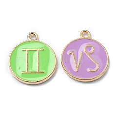 (Defective Closeout Sale)Alloy Enamel Pendants&nbsp;ENAM-XCP0001-41A-G