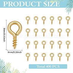 304 Stainless Steel Screw Eye Pin Peg Bails&nbsp;STAS-ME0001-82A-G