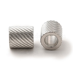 Non-Tarnish 201 Stainless Steel European Beads&nbsp;STAS-M089-01P
