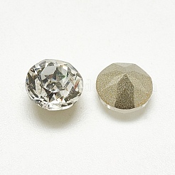 Pointed Back Glass Rhinestone Cabochons&nbsp;RGLA-T110-5mm-001