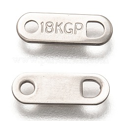 Tarnish Resistant 304 Stainless Steel Slice Chain Tabs&nbsp;STAS-Z024-05P