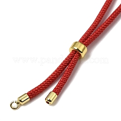 3MM Adjustable Round Nylon Braided Cord Bracelet Making&nbsp;FB-CBAA152-04G-25