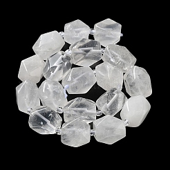 Natural Quartz Crystal Beads Strands&nbsp;G-C182-26-02