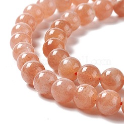 Natural Sunstone Beads Strands&nbsp;G-A205-28B