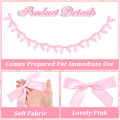 1Pc Polyester Bowknot Hanging Banners&nbsp;FEPA-CP0001-05