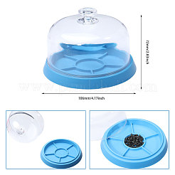 Dome Cloche Watch Parts Storage Boxes&nbsp;CON-WH0095-84