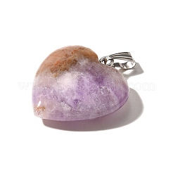 Natural Amethyst Lace Agate Pendants&nbsp;G-A244-08D