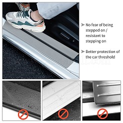 8 Sets 2 Style PVC Universal Car Door Edge Guard Door Sill Protector&nbsp;DIY-AR0004-42A
