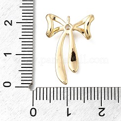 Brass Micro Pave Cubic Zirconia Pendants&nbsp;LS-KK-U061-21G
