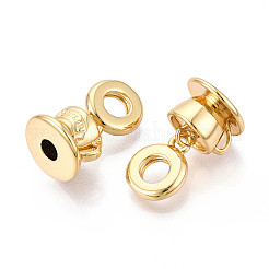 Brass European Dangle Charms&nbsp;KK-N271-07G