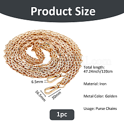 1Pc Iron Purse Chains&nbsp;AJEW-FH0005-54B-G