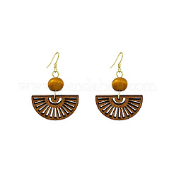 Wood Dangle Earrings&nbsp;FS-WG70FEE-01