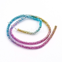 Electroplated Non-magnetic Synthetic Hematite Beads Strands&nbsp;G-L562-11A