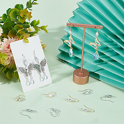 20Pcs 2 Colors Brass Earring Hooks&nbsp;KK-BBC0011-23