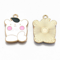 Alloy Enamel Pendants&nbsp;ENAM-S126-018-RS