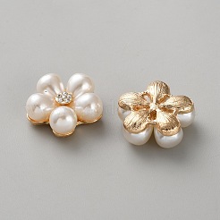 Alloy Rhinestone Cabochons&nbsp;FIND-WH0436-15A