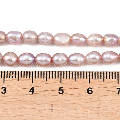 Natural Cultured Freshwater Pearl Beads Strands&nbsp;PEAR-F020-26C