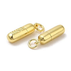 Rack Plating Brass Pendants&nbsp;KK-C030-12G