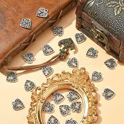Tibetan Style Alloy Pendants&nbsp;TIBE-PH0004-63-RS