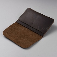 Rectangle Leather Travel Passport Wallet Cover&nbsp;AJEW-WH20007-03A