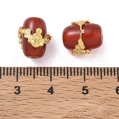 Natural Carnelian(Dyed & Heated) Column Beads&nbsp;GG-D002-13G-02