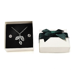 Square Cardboard Jewelry Set Box&nbsp;CBOX-Q038-01D