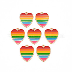 Alloy Enamel Pendants&nbsp;X-PALLOY-N153-55
