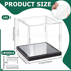Organic Plastic High Penetration Plate and Bottom Late PVC Expansion Sheet Storag Box&nbsp;AJEW-WH0650-43A