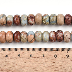 Natural Aqua Terra Jasper Beads Strands&nbsp;G-T140-71A